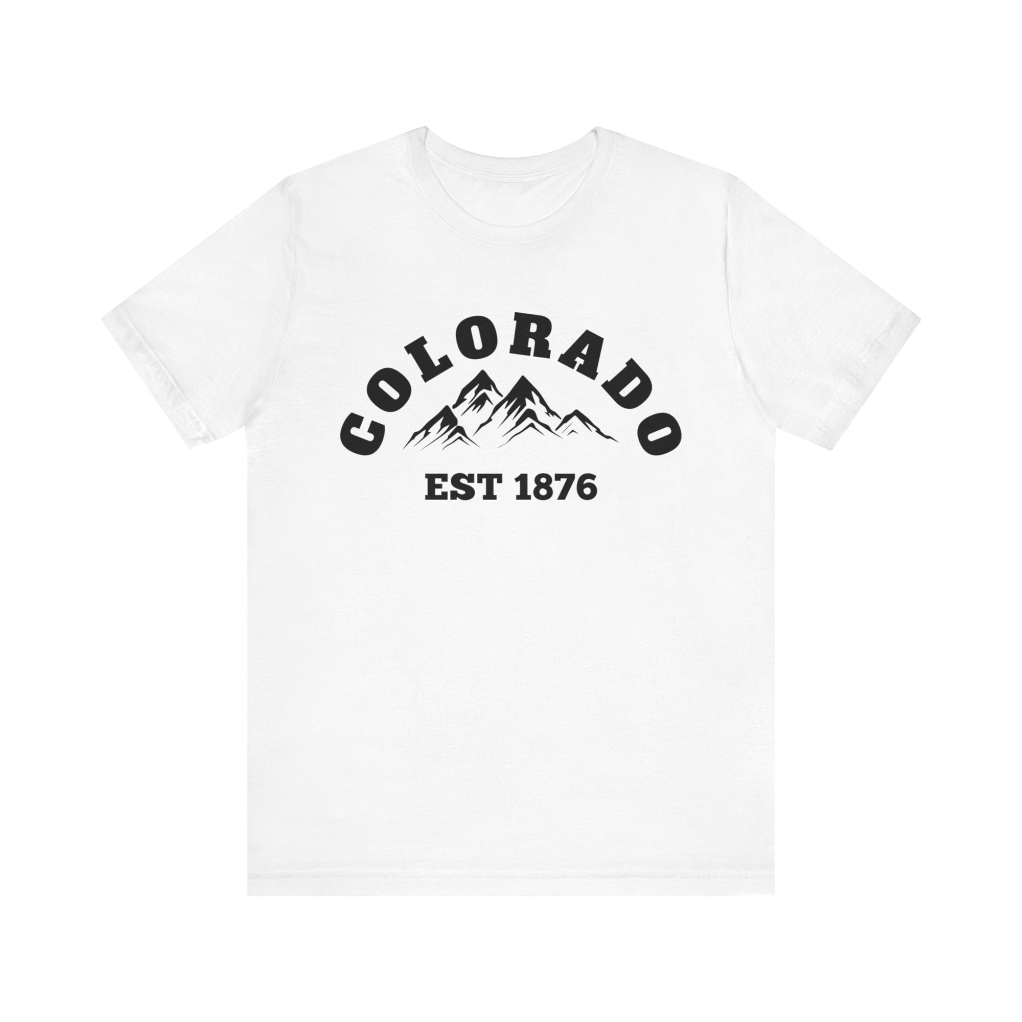 COLORADO MOUNTAINS Women&#39;s Relax Fit Jersey Short Sleeve Tee Shirt - T&amp;L Apparel Store