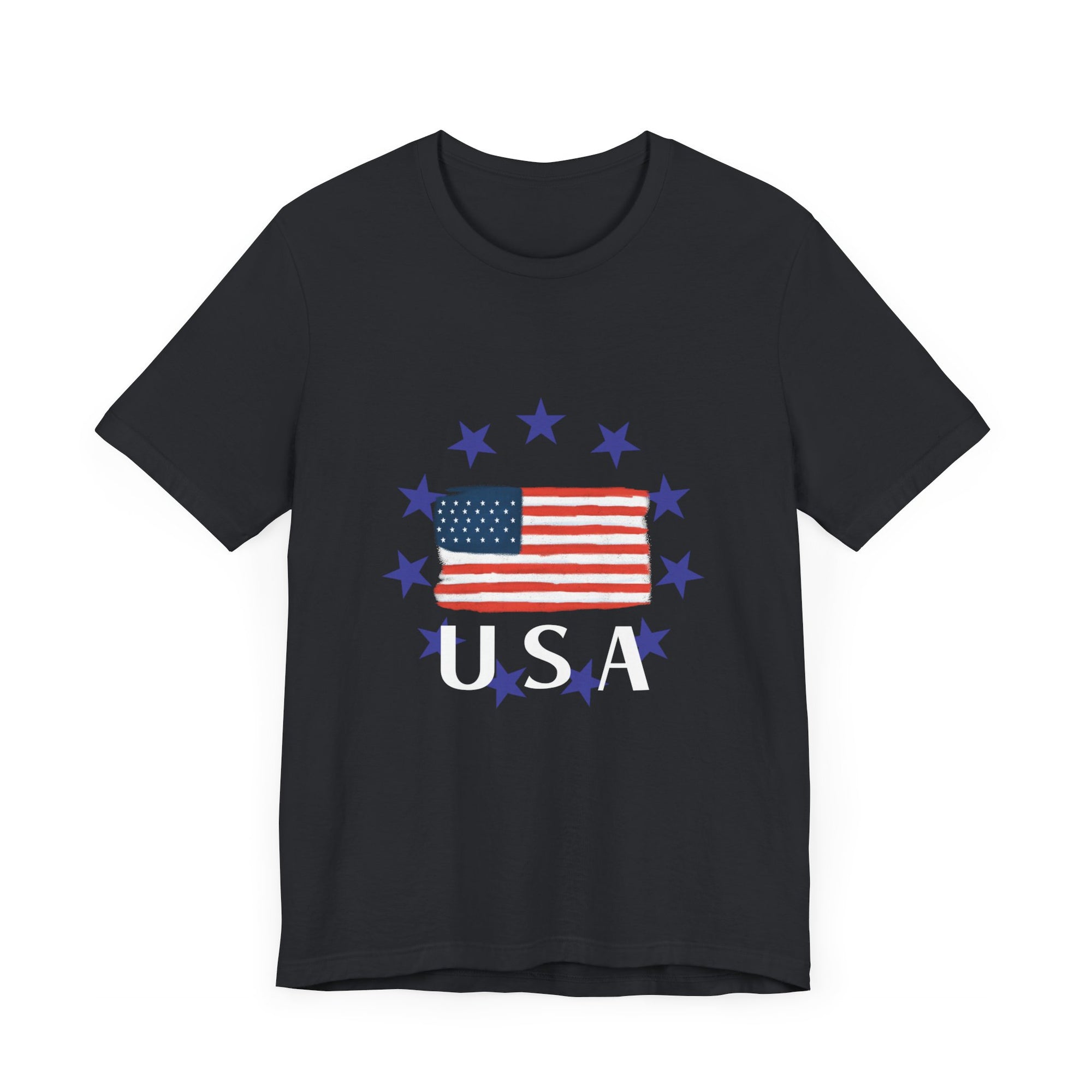 USA Men's Jersey Short Sleeve Tee Shirt - T&L Apparel Store