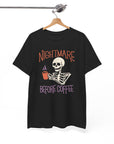 Nightmare Before Coffee - Unisex Cotton Tee