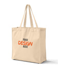 Personalize Your Canvas Grocery Tote