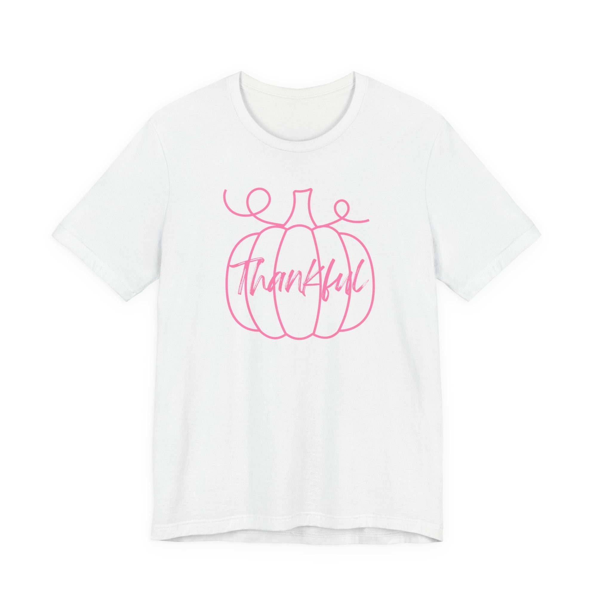 Pink Thankful - Women's Cancer Awareness Tee