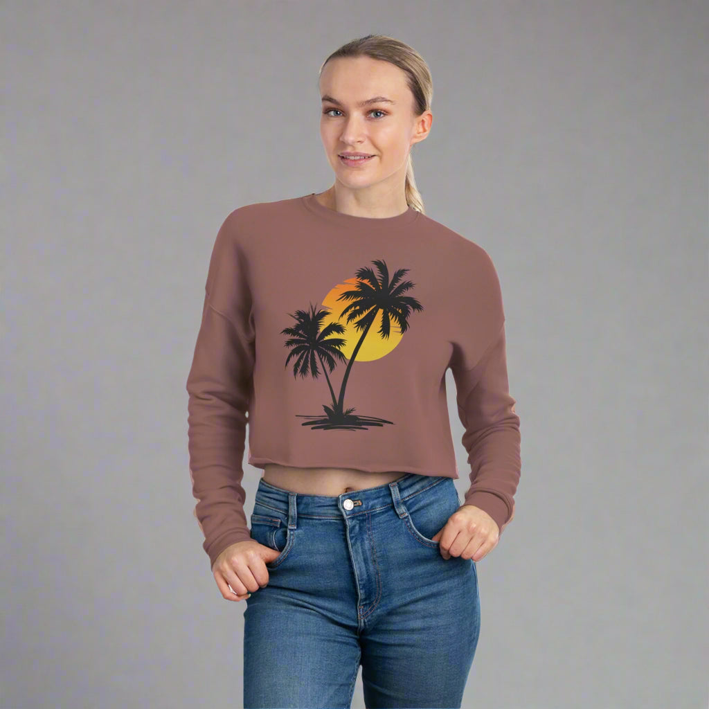 RELAX Women&#39;s Cropped Sweatshirt Sweatshirt