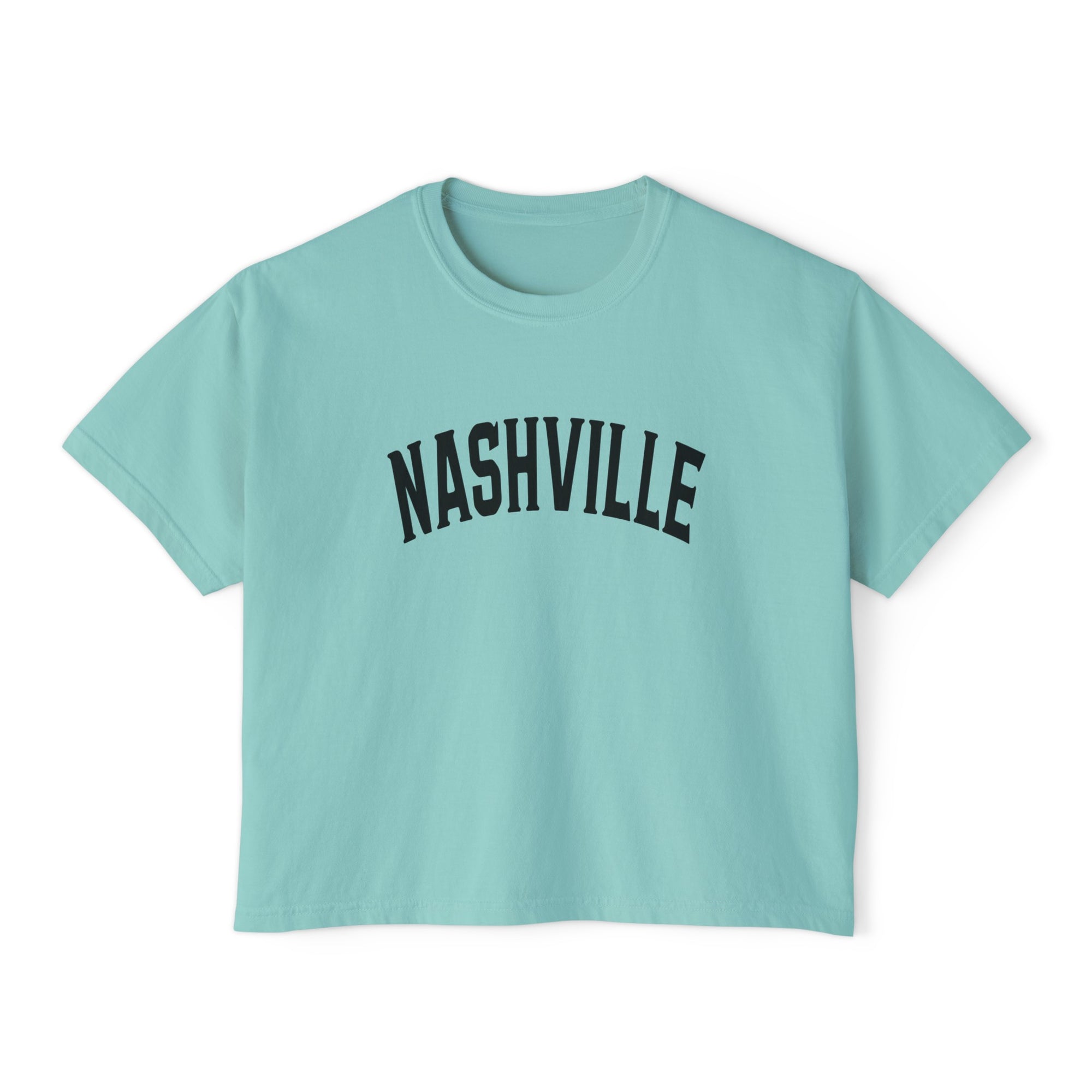 NASHVILLE Women&#39;s Boxy Tee - T&amp;L Apparel Store