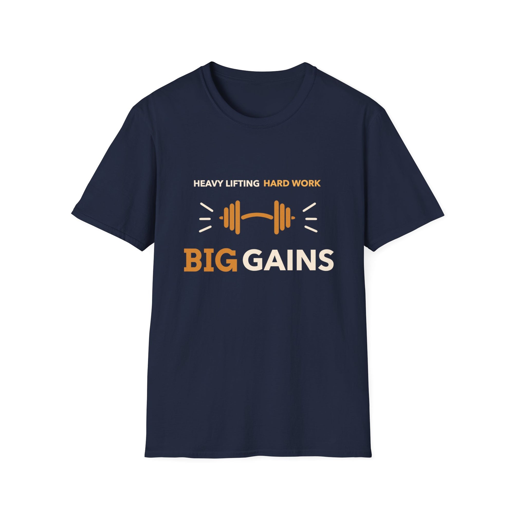 BIG GAINS Men's Softstyle T-Shirt - T&L Apparel Store