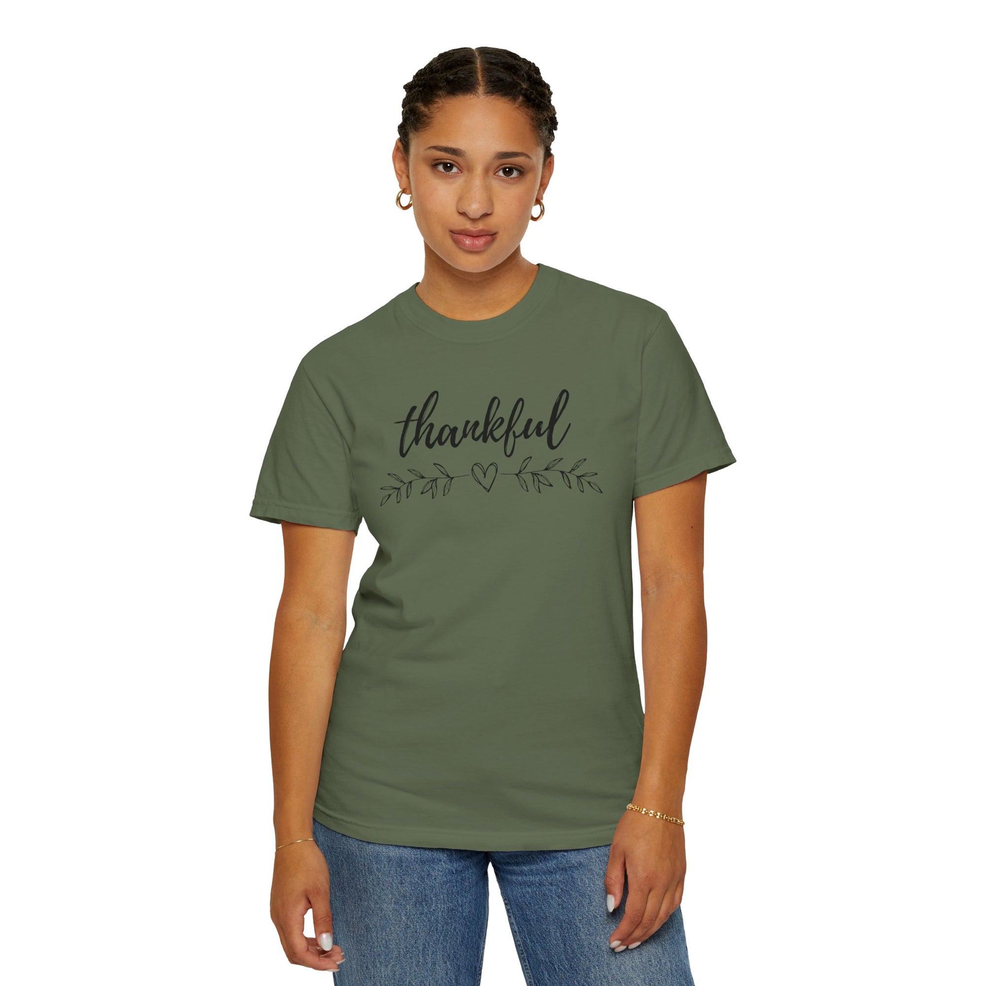 Fall Thankful - Women&#39;s Garment-Dyed T-shirt