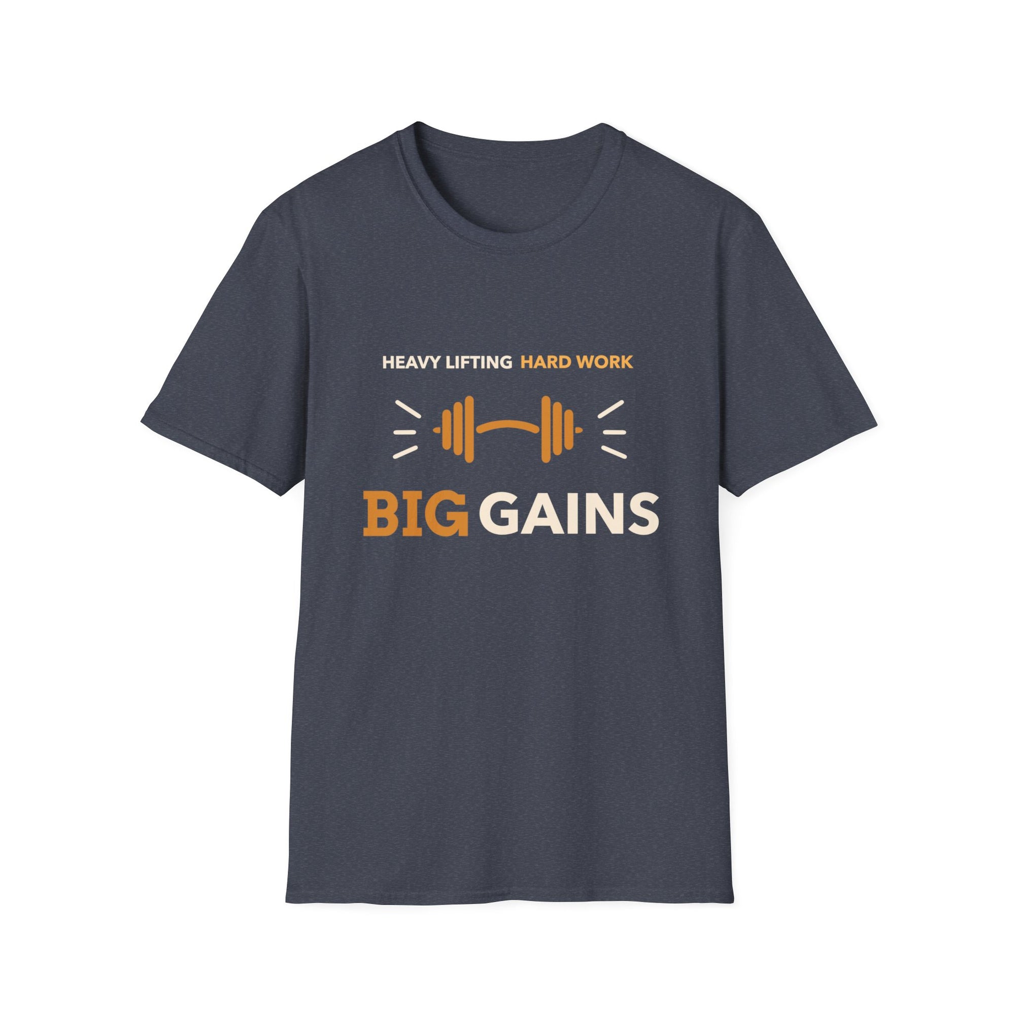 BIG GAINS Men&#39;s Softstyle T-Shirt - T&amp;L Apparel Store