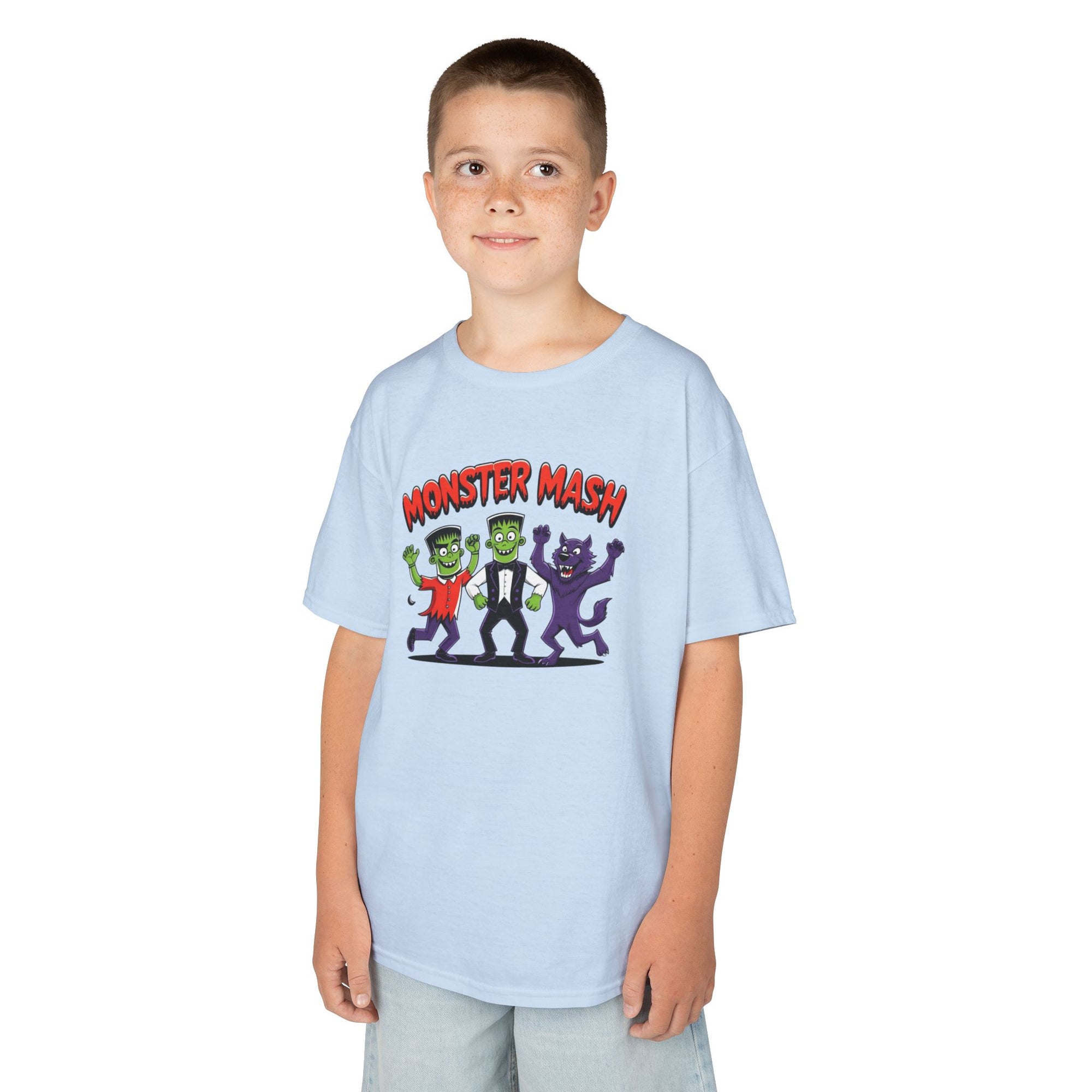 Kids Monster Mash Tee | Halloween Shirt, Boys Girls Tee, Fun Costume Shirt, Trick-or-Treat Apparel, Spooky Season T-shirt