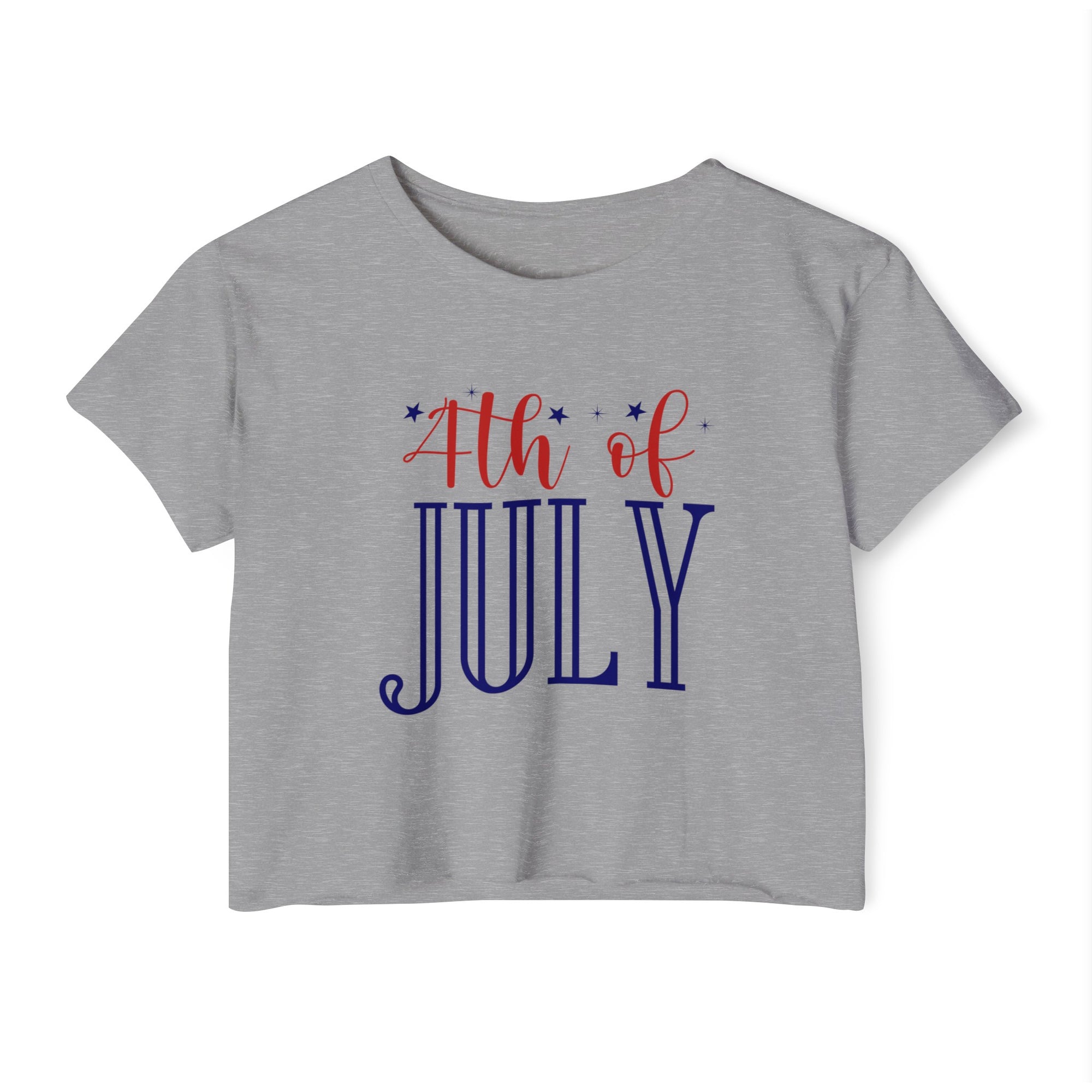 4th OF JULY Women's Festival Crop Top - T&L Apparel Store