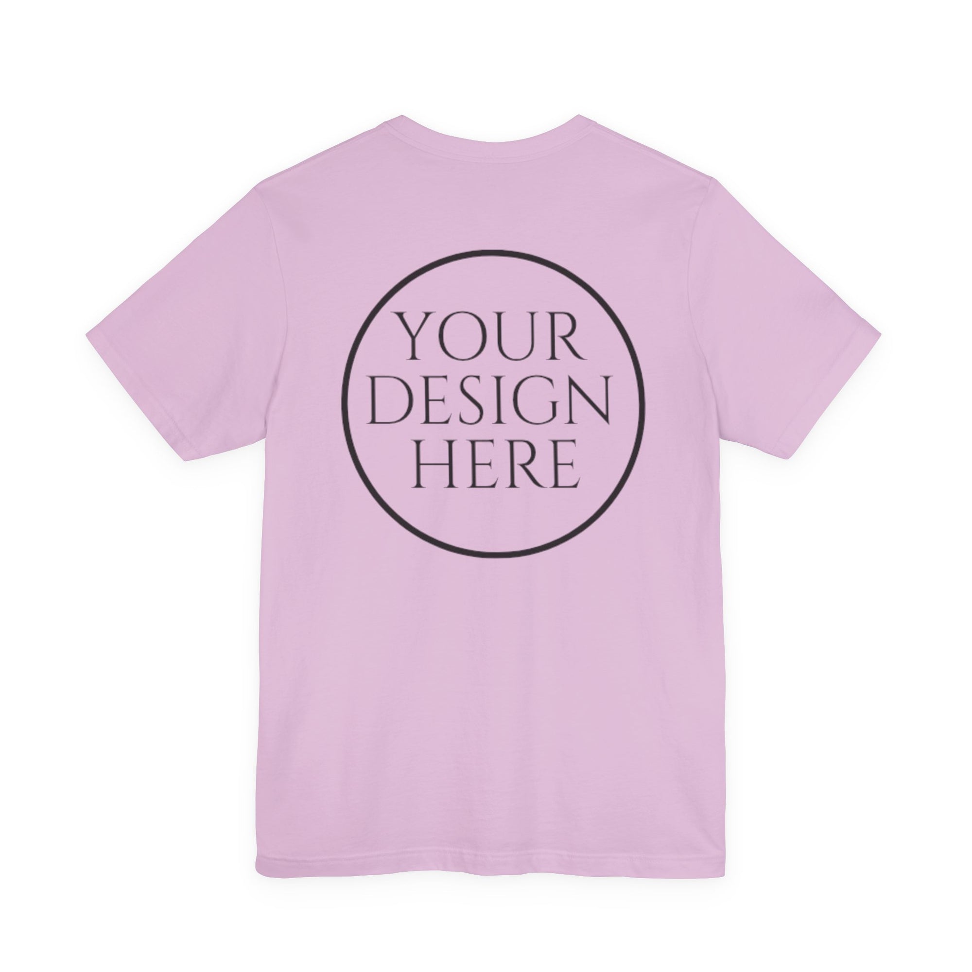 Custom Bella + Canvas 3001 Jersey Tee – Personalized Modern Style &amp; Comfort