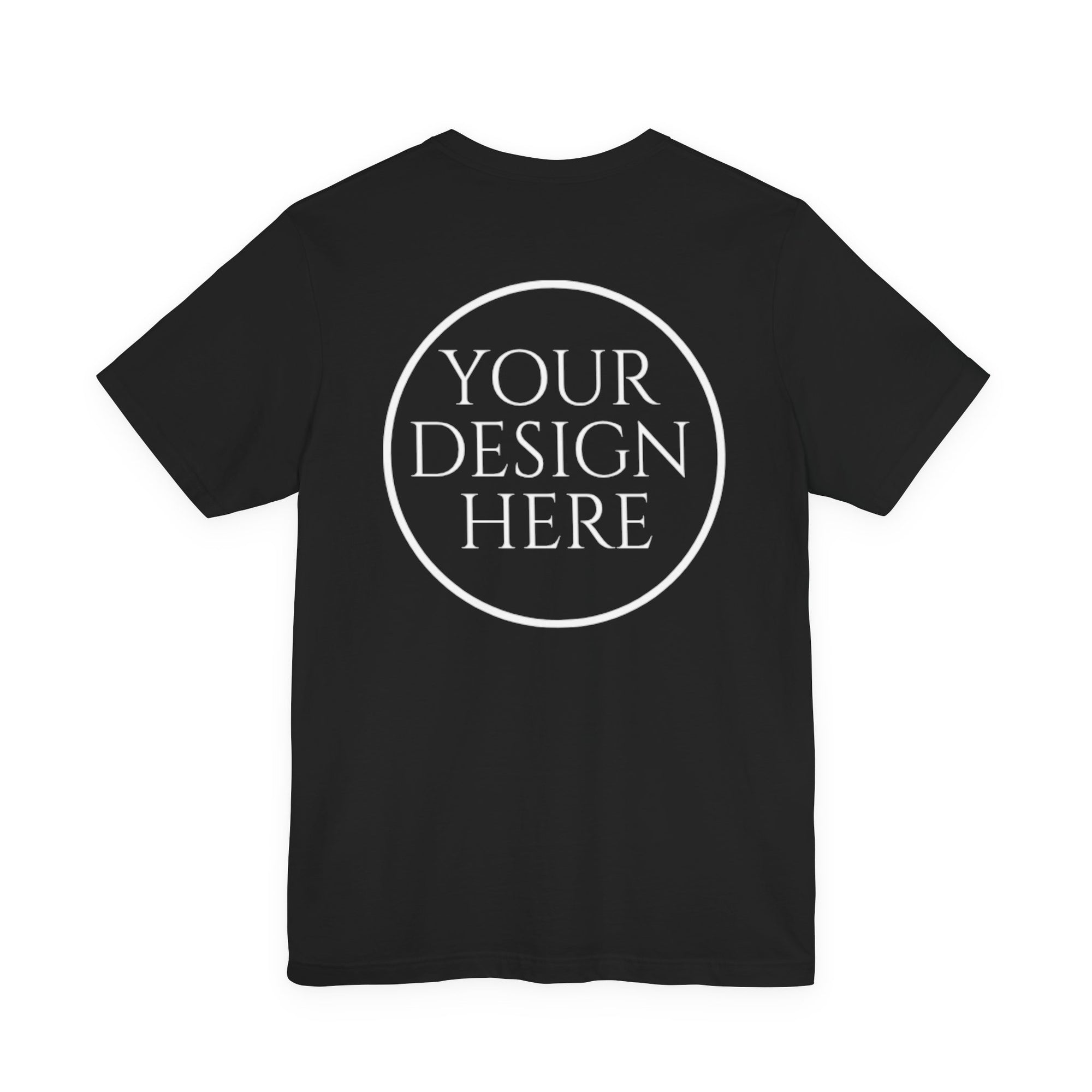 Custom Bella + Canvas 3001 Jersey Tee – Personalized Modern Style &amp; Comfort