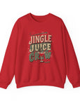 Jingle Juice Crew Sweatshirt – Funny Holiday Party Sweatshirt