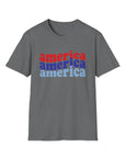 AMERICA AMERICA Women's Softstyle T-Shirt - T&L Apparel Store