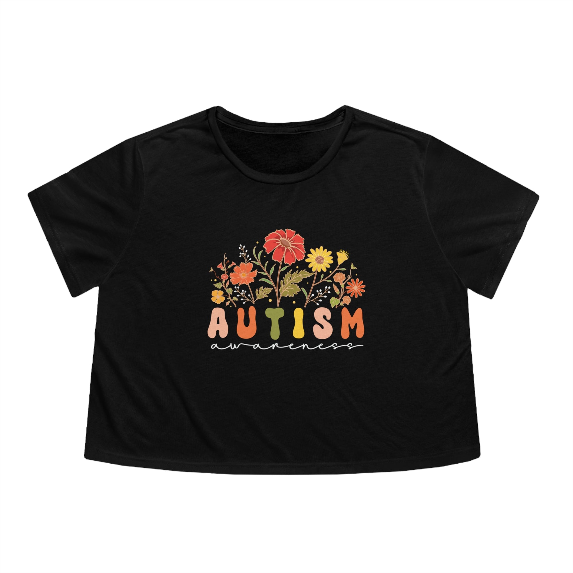 Autism Awareness - Women's Cropped Tee - T&L Apparel Store