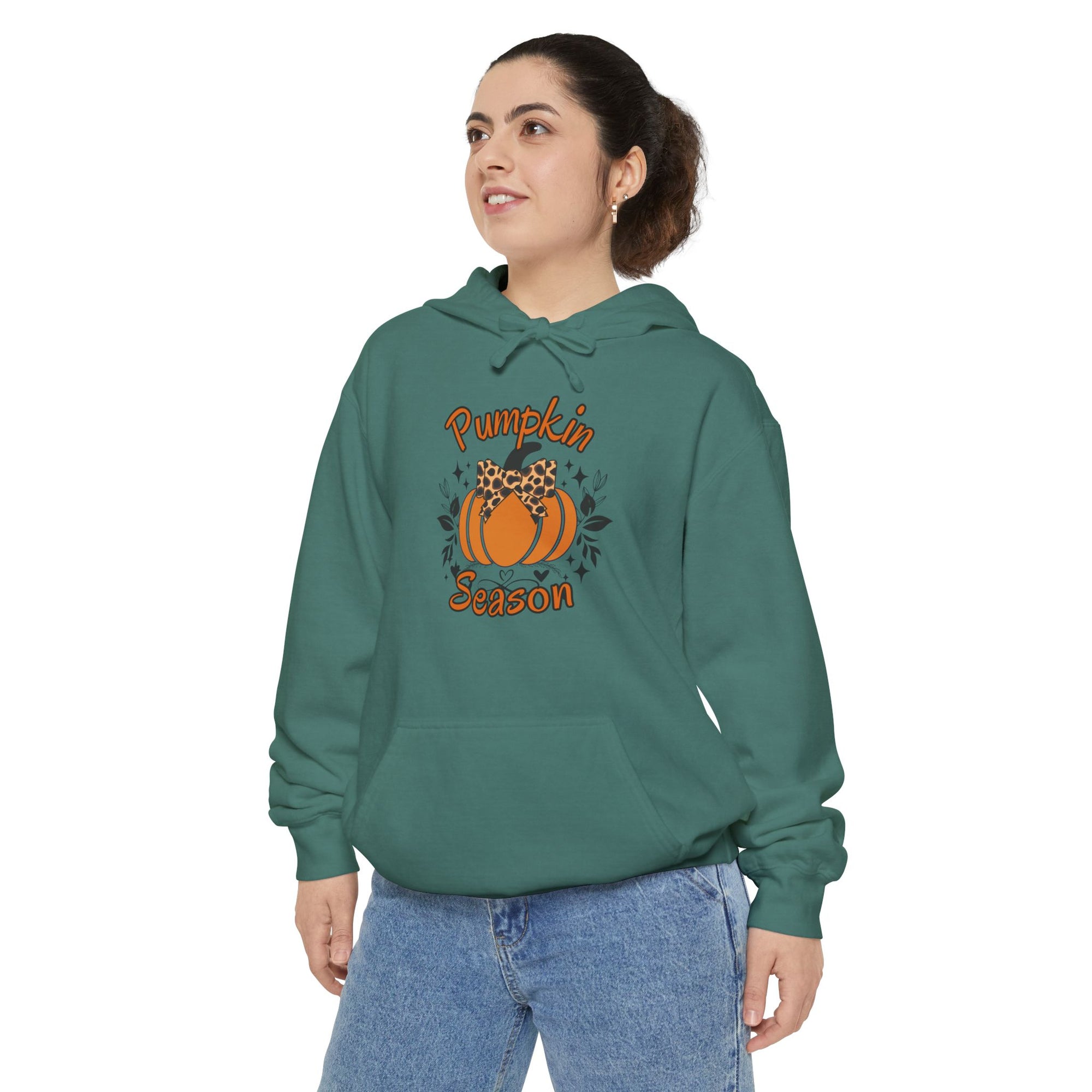 Pumpkin Season - Women&#39;s Garment-Dyed Hoodie