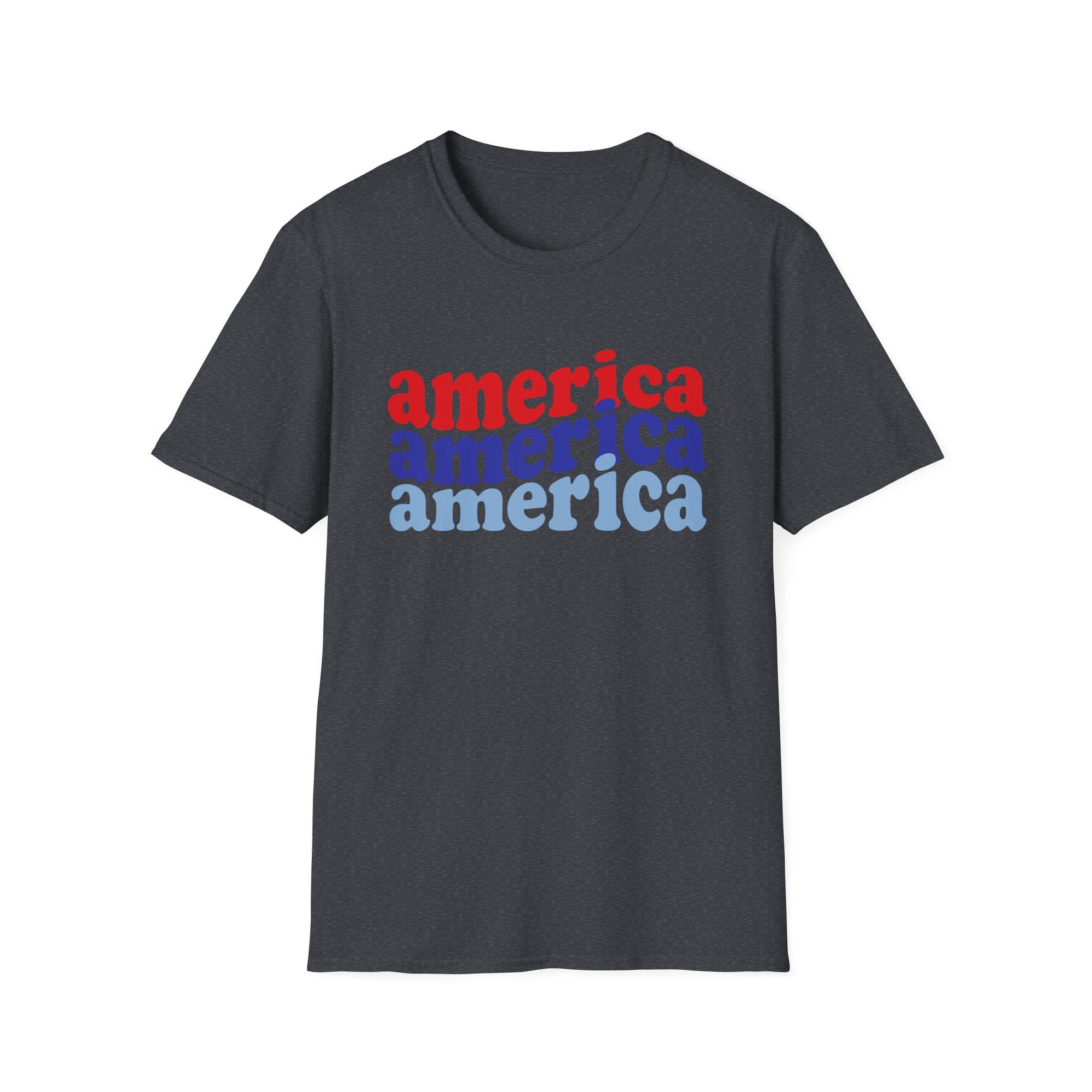 AMERICA AMERICA Women's Softstyle T-Shirt - T&L Apparel Store