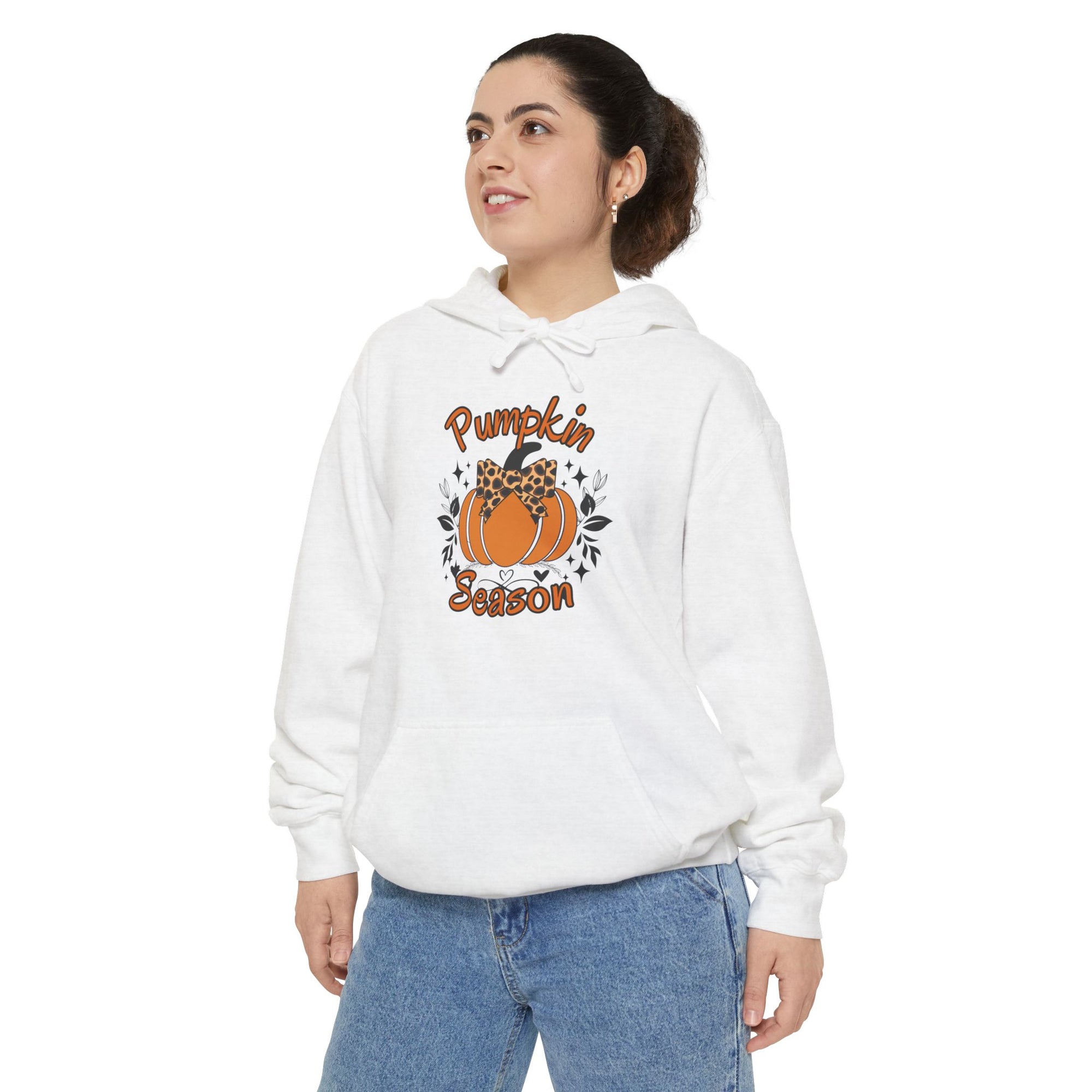 Pumpkin Season - Women&#39;s Garment-Dyed Hoodie