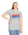 AMERICA AMERICA Women's Softstyle T-Shirt