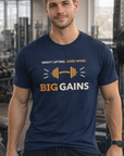 Big Gains Men's Soft Cotton T-Shirt