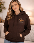 Running on Coffee & Determination Hoodie - Funny Coffee Lover Sweatshirt