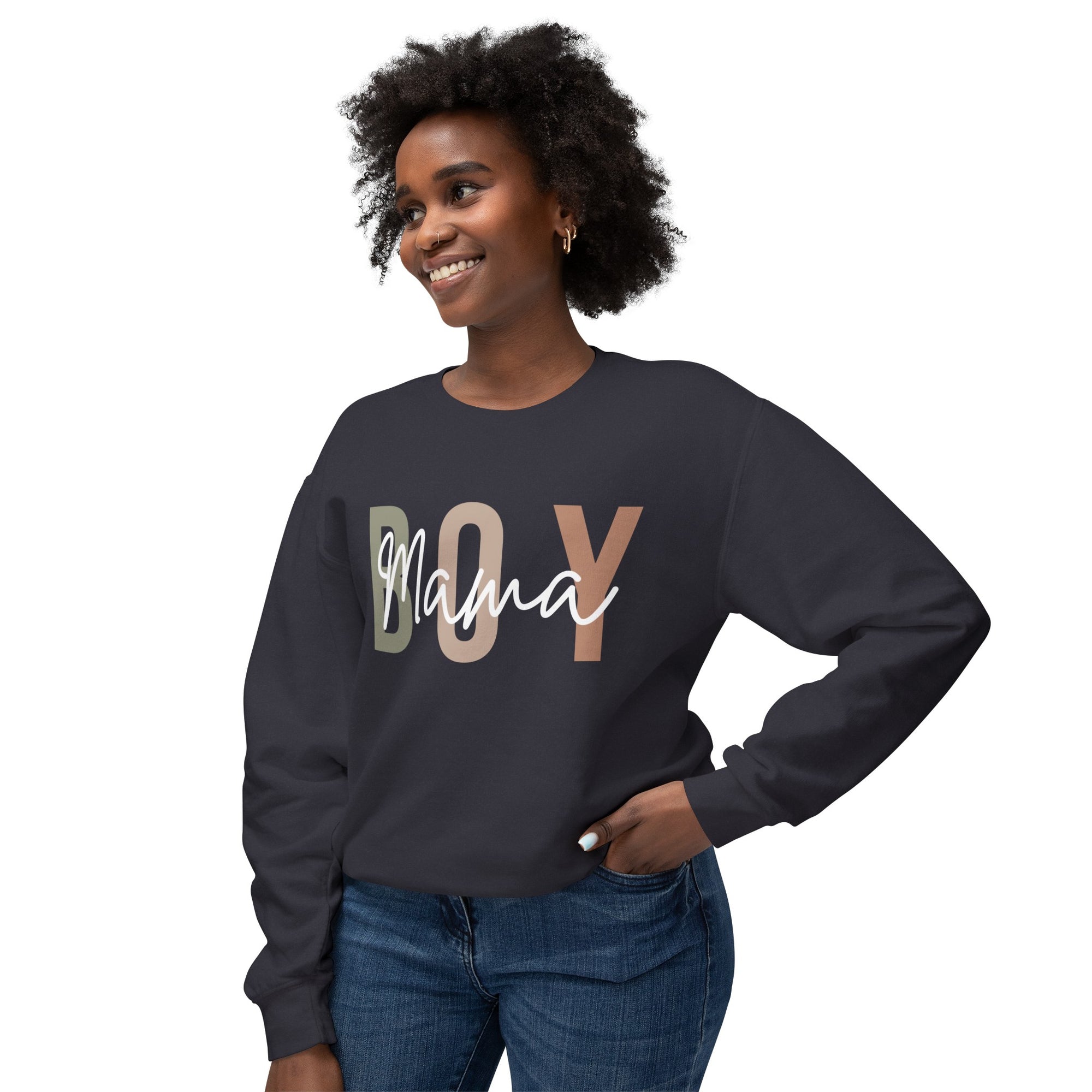 BOY MAMA Women&#39;s Sweatshirt - T&amp;L Apparel Store