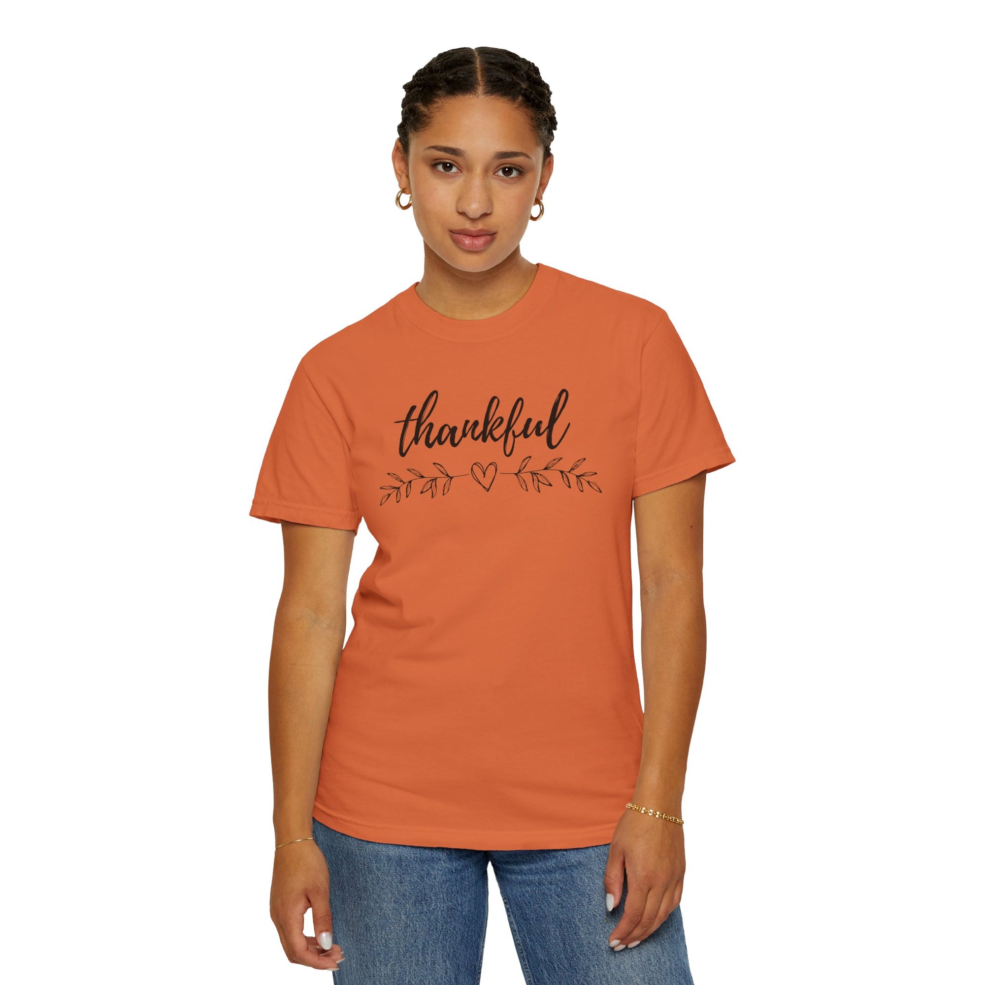 Fall Thankful - Women&#39;s Garment-Dyed T-shirt