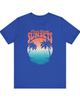 CHASING SUNSET Women's Relaxed Short Sleeve Tee