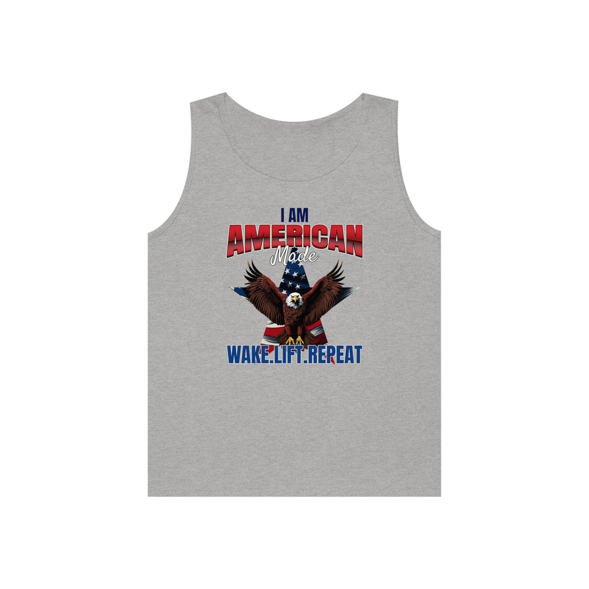 I AM AMERICAN MADE Men&#39;s Cotton Tank Top - T&amp;L Apparel Store