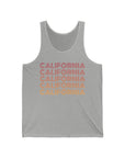 CALIFORNIA Men's Jersey Tank - T&L Apparel Store