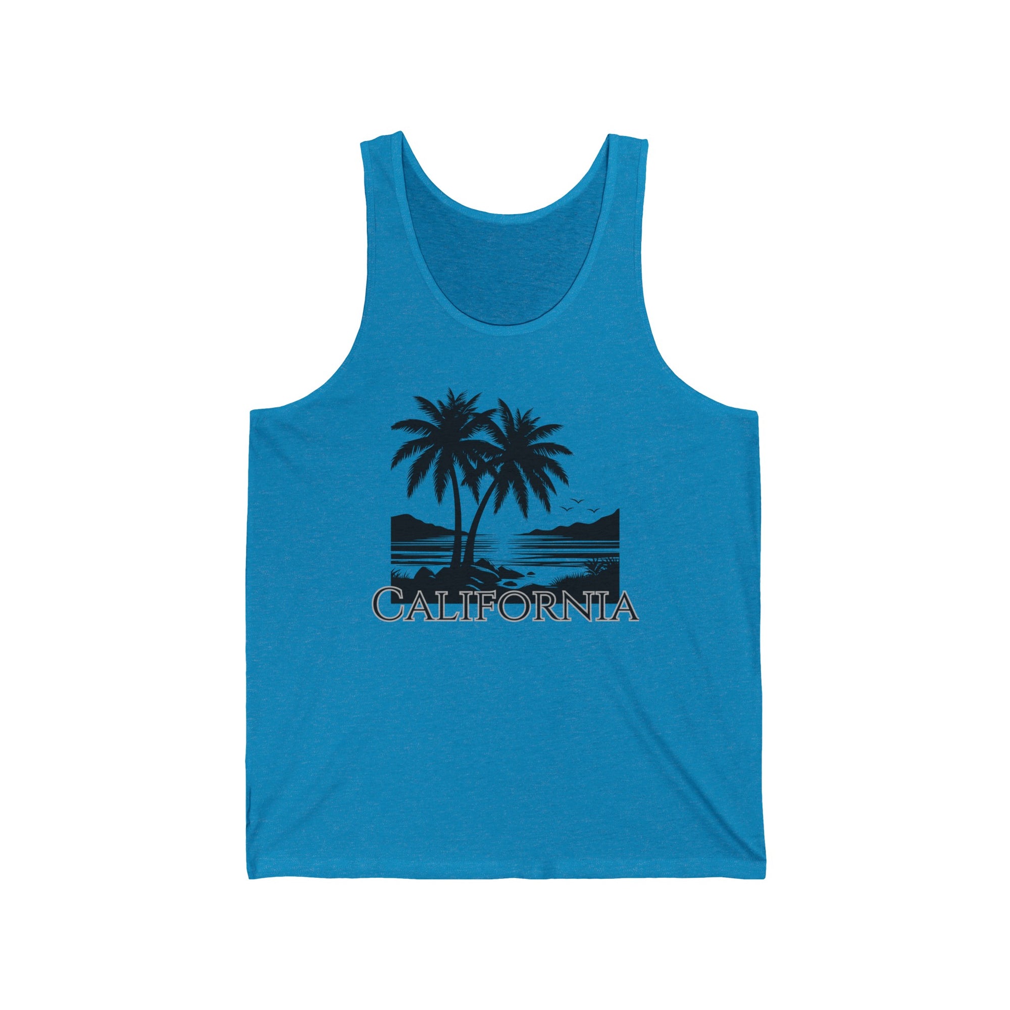 California - Women&#39;s Jersey Tank Top - T&amp;L Apparel Store