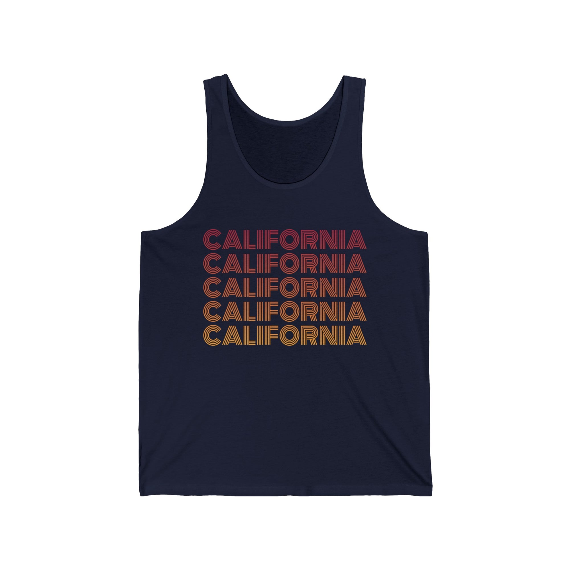 CALIFORNIA Women&#39;s Jersey Tank - T&amp;L Apparel Store