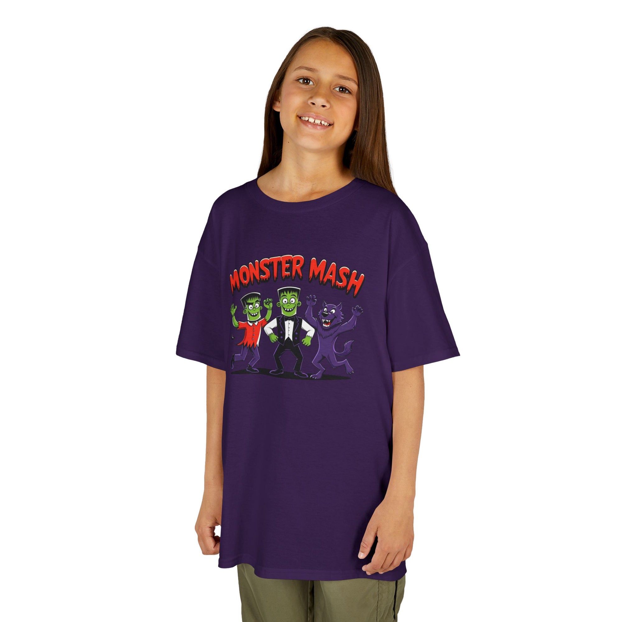 Kids Monster Mash Tee | Halloween Shirt, Boys Girls Tee, Fun Costume Shirt, Trick-or-Treat Apparel, Spooky Season T-shirt