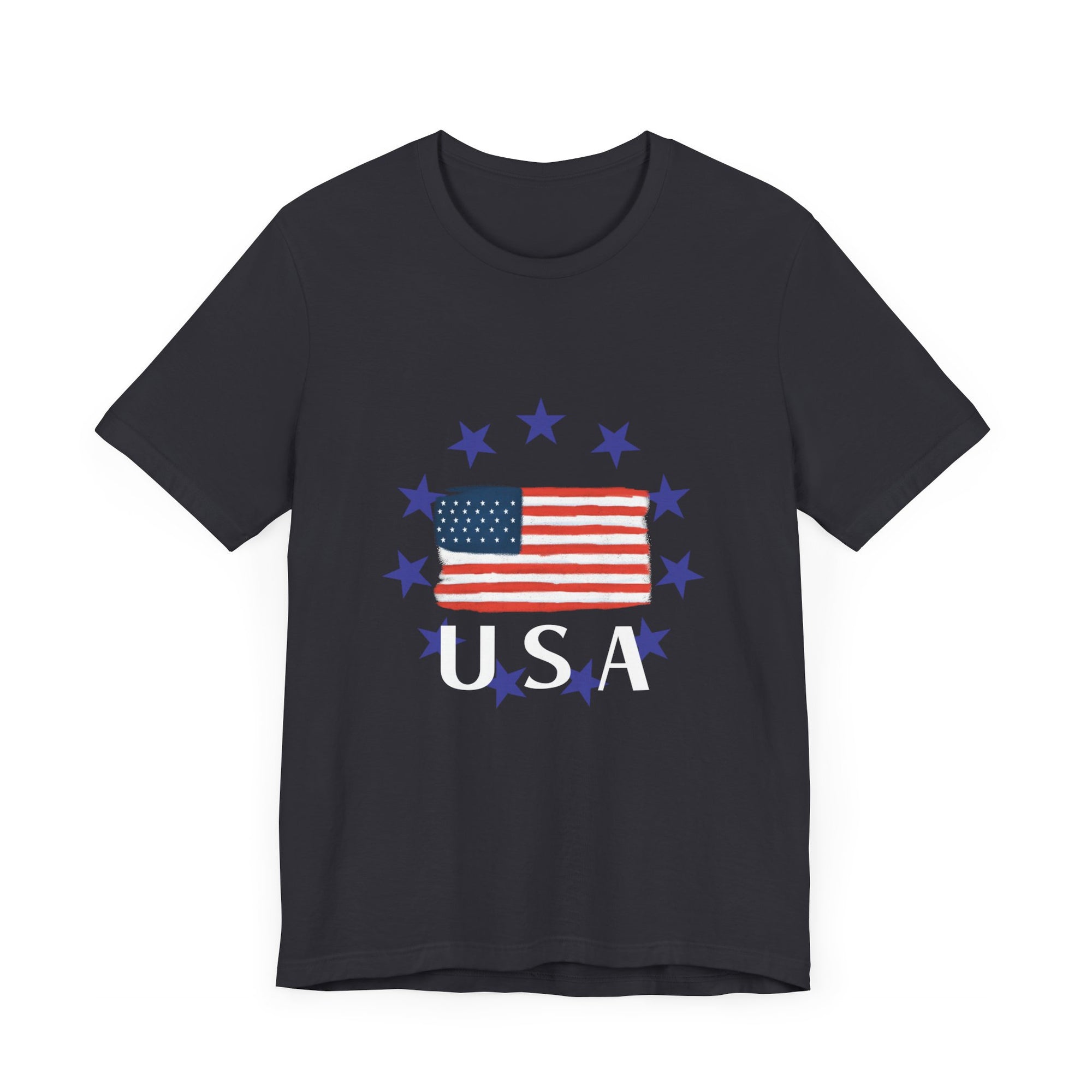 USA Men's Jersey Short Sleeve Tee Shirt - T&L Apparel Store