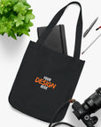 Organic Canvas Tote Bag — Custom "Your Design Here" Eco Tote