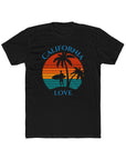 California Love - Men's Cotton Crew Tee Shirt - T&L Apparel Store