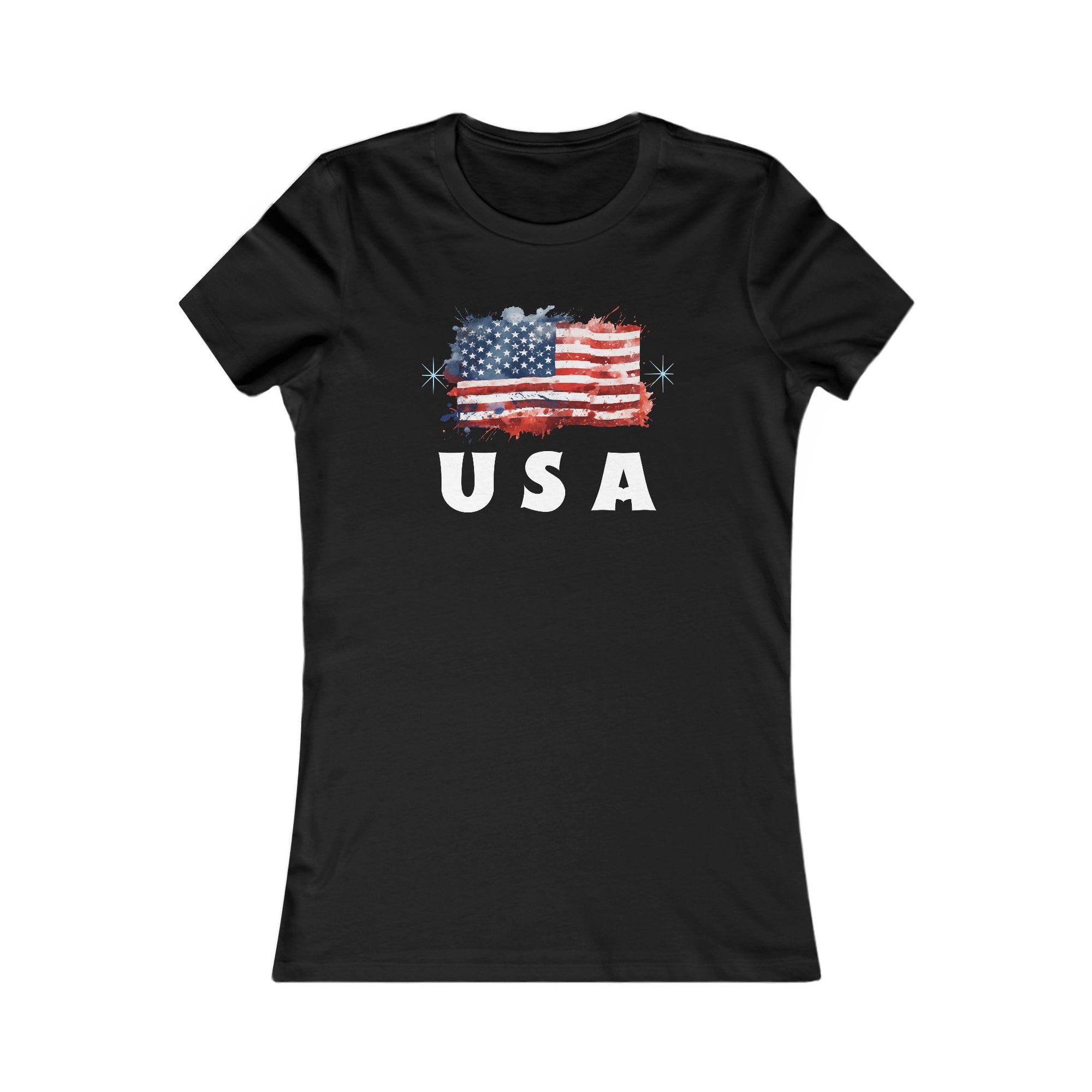 USA Women's Tee - T&L Apparel Store