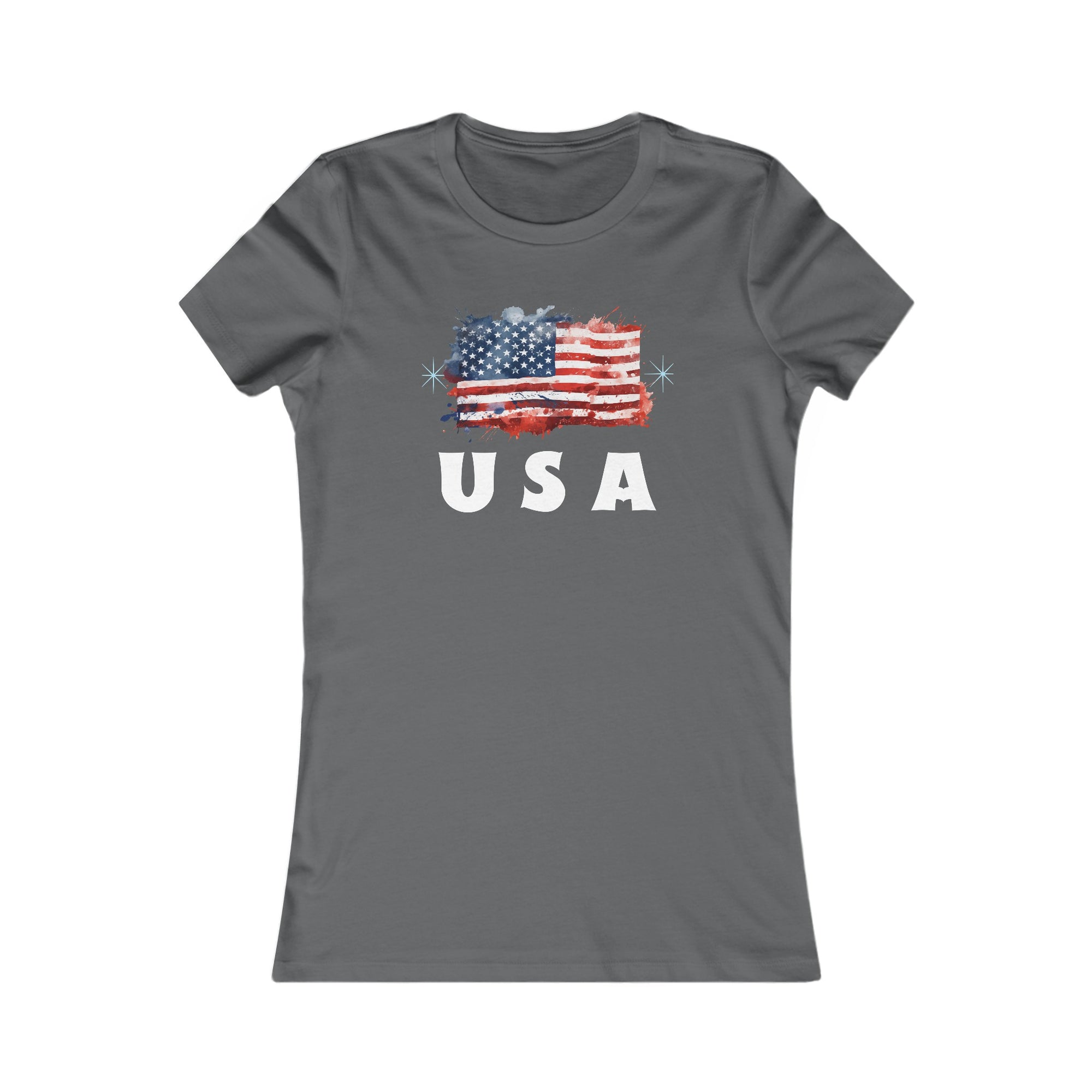 USA Women's Tee - T&L Apparel Store