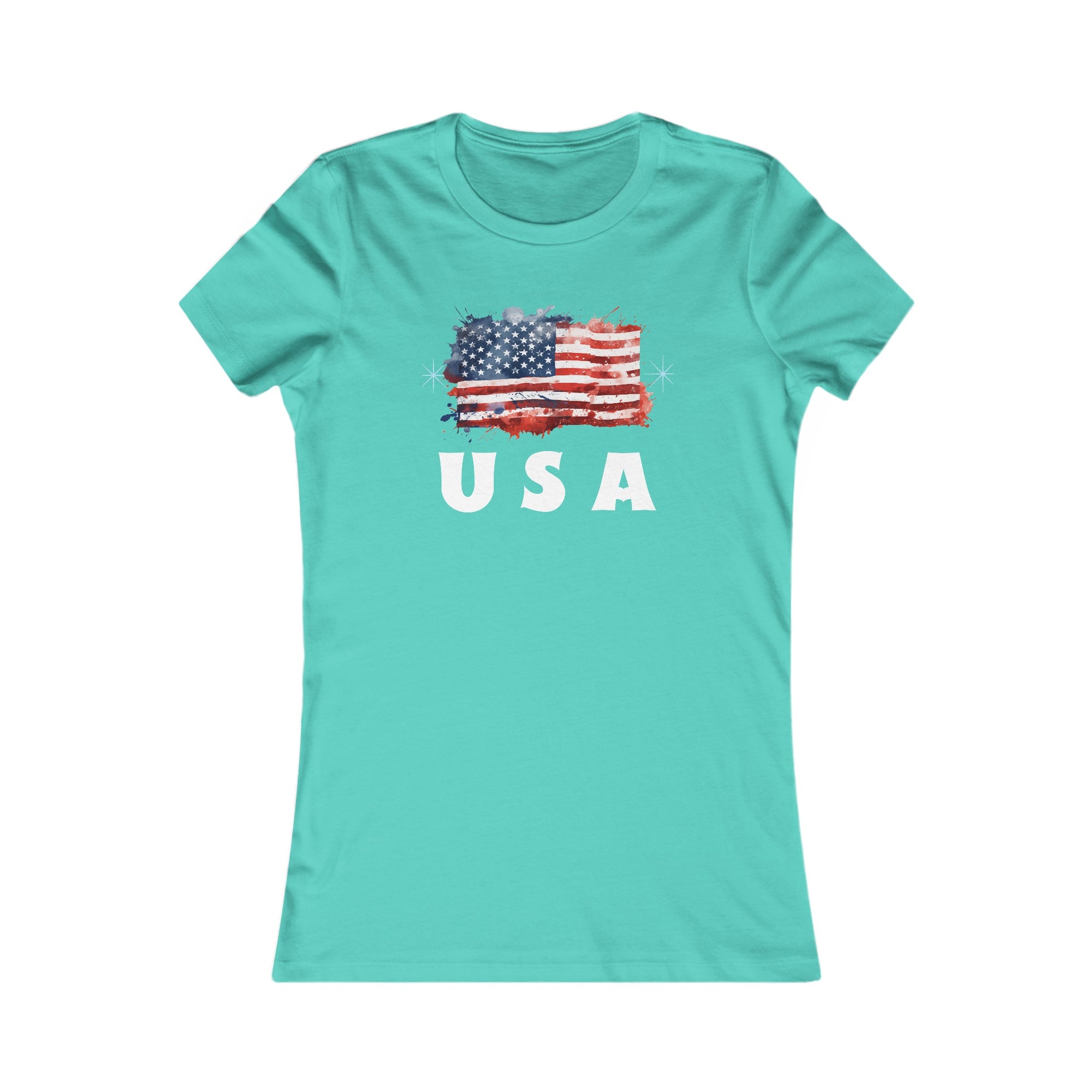 USA Women's Tee - T&L Apparel Store