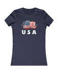 USA Women's Tee - T&L Apparel Store