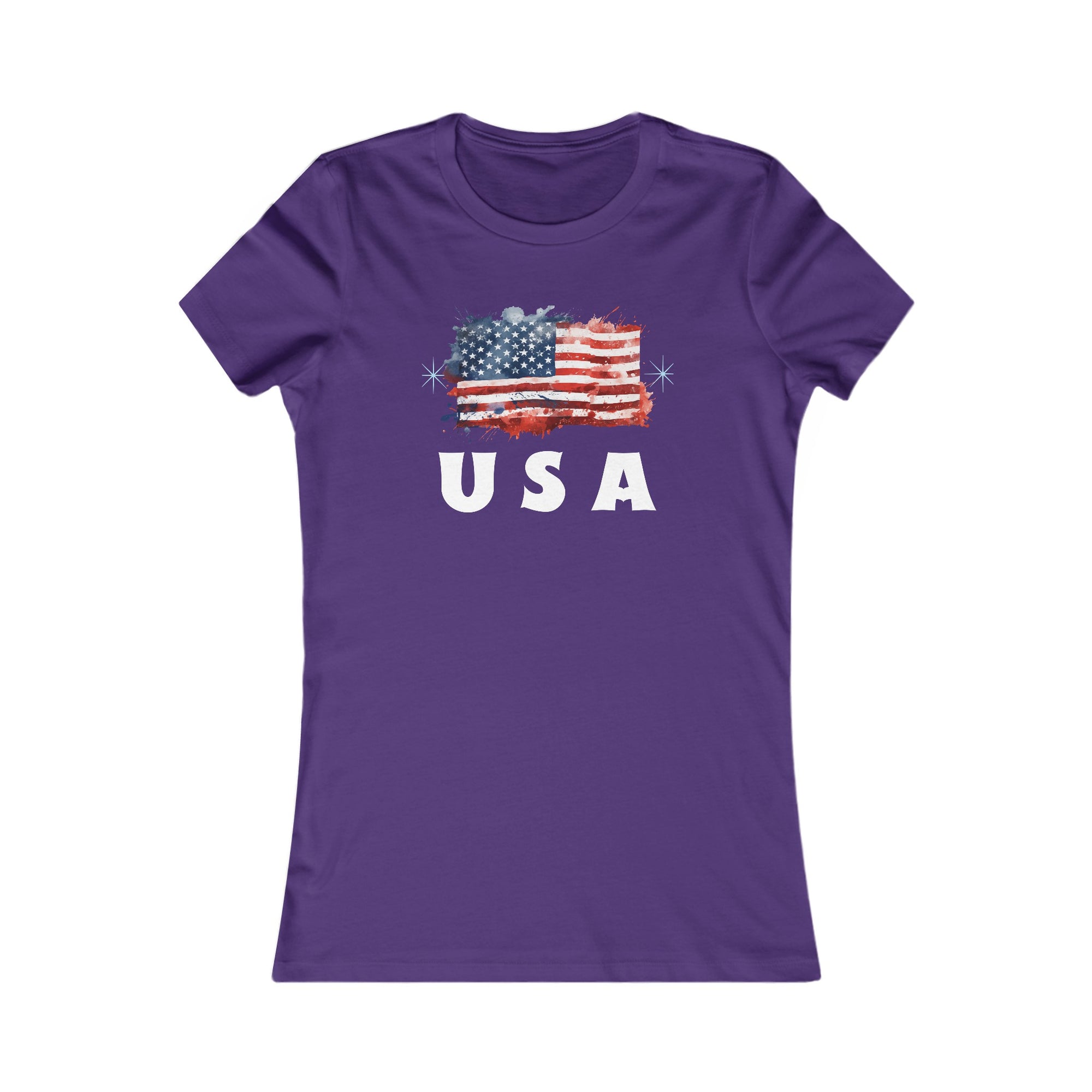 USA Women's Tee - T&L Apparel Store