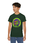 Zombie Themed Unisex Cotton Tee | Rise Up Shirt for Halloween, Casual Wear, Family Gatherings, Horror Fans, Gift Idea