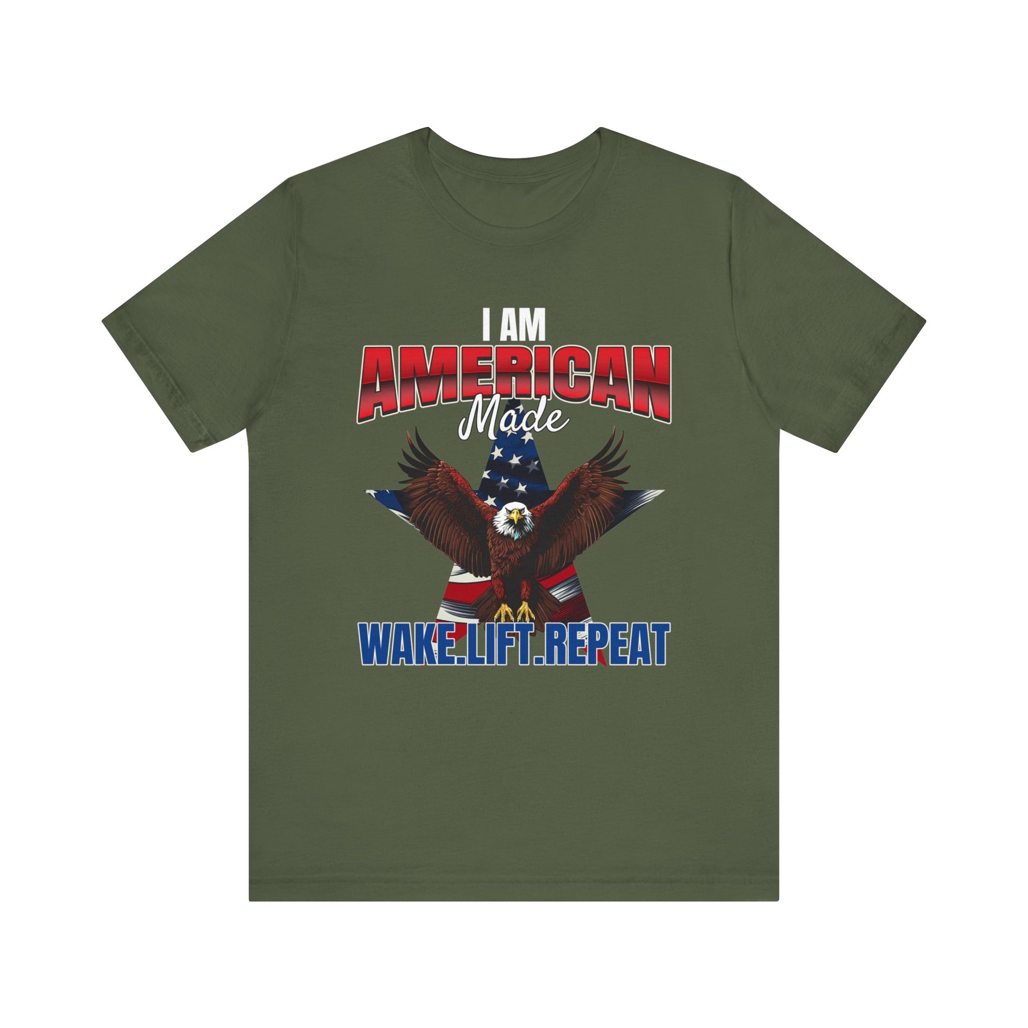 I AM AMERICAN MADE Men&#39;s Jersey Tee Shirt - T&amp;L Apparel Store