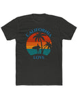 California Love - Men's Cotton Crew Tee Shirt - T&L Apparel Store