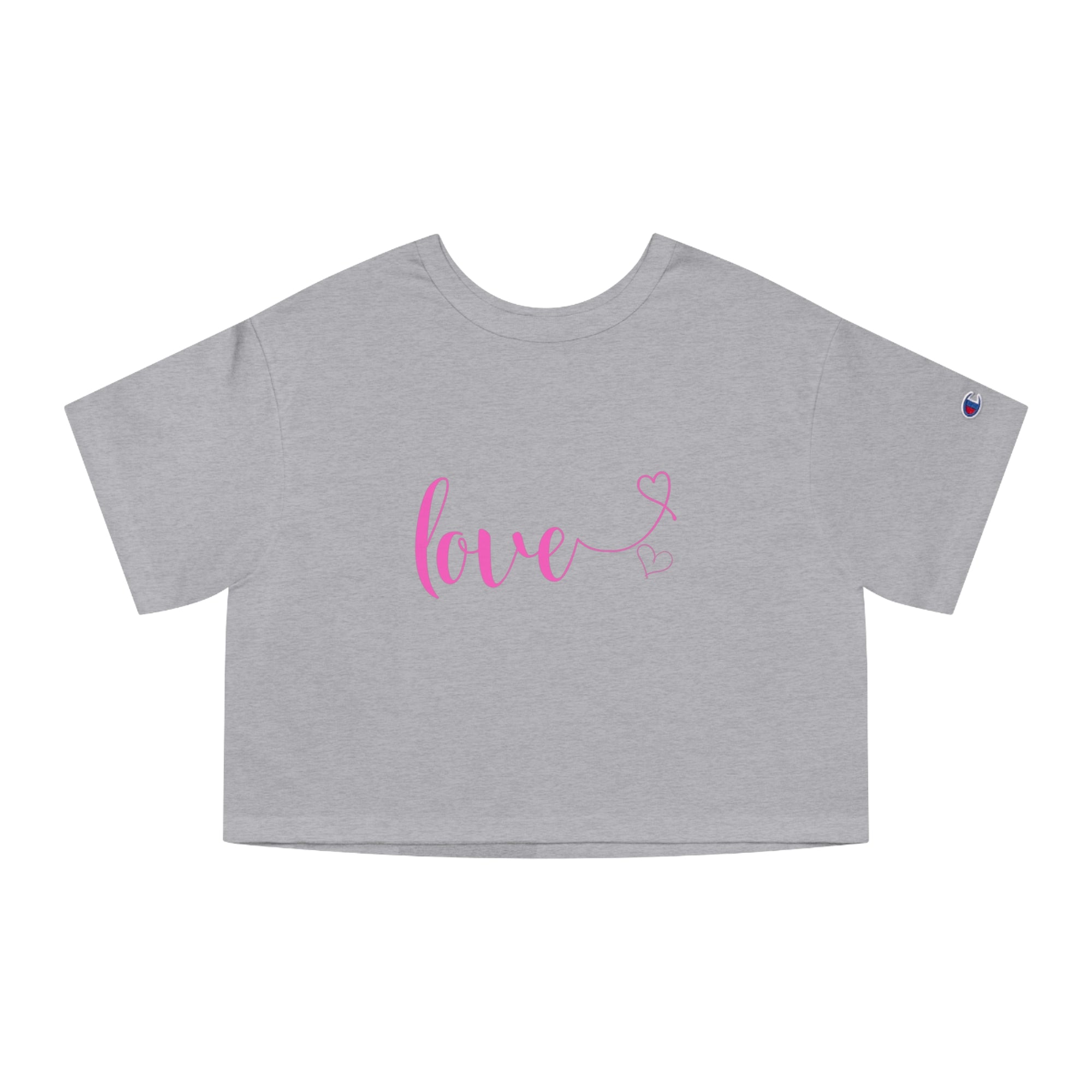 LOVE Women's Heritage Cropped T-Shirt - T&L Apparel Store