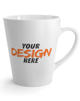 Latte Mug — Custom Your Design Here Coffee Cup (Personalized Logo or Text) Mug