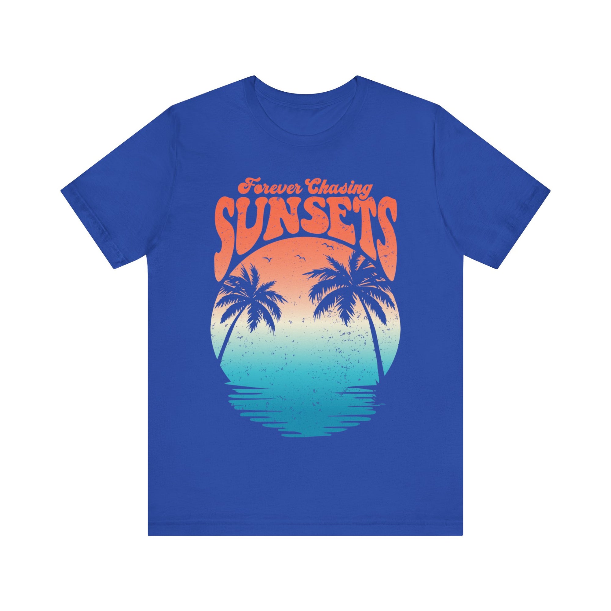 CHASING SUNSET Women&#39;s Relaxed Short Sleeve Tee - T&amp;L Apparel Store