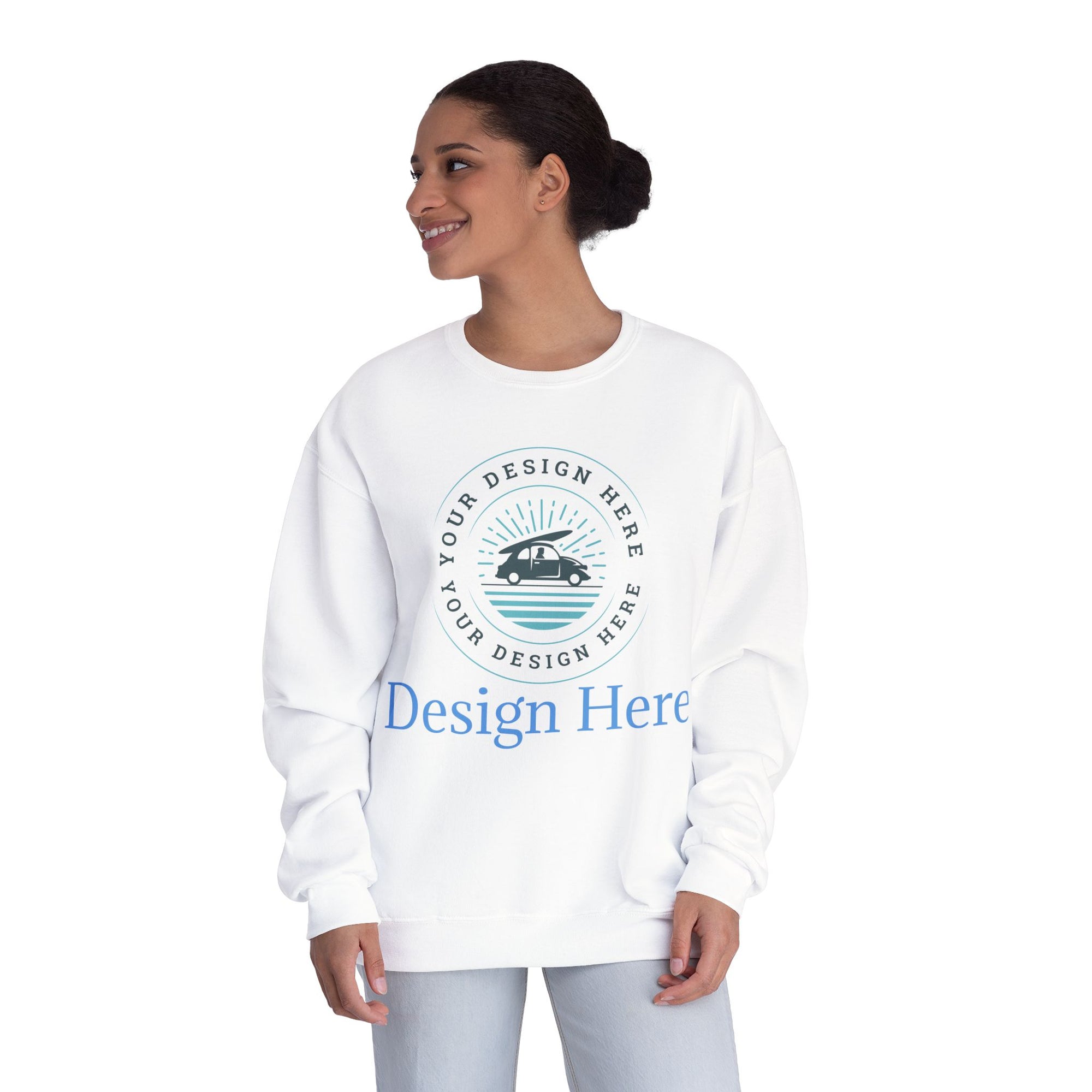 Custom Crewneck Sweatshirt — Your Design