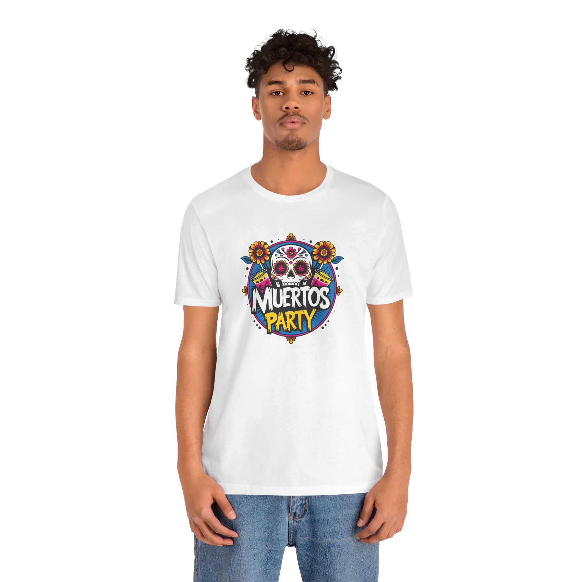 Dia de los Muertos Skulls Unisex Tee
