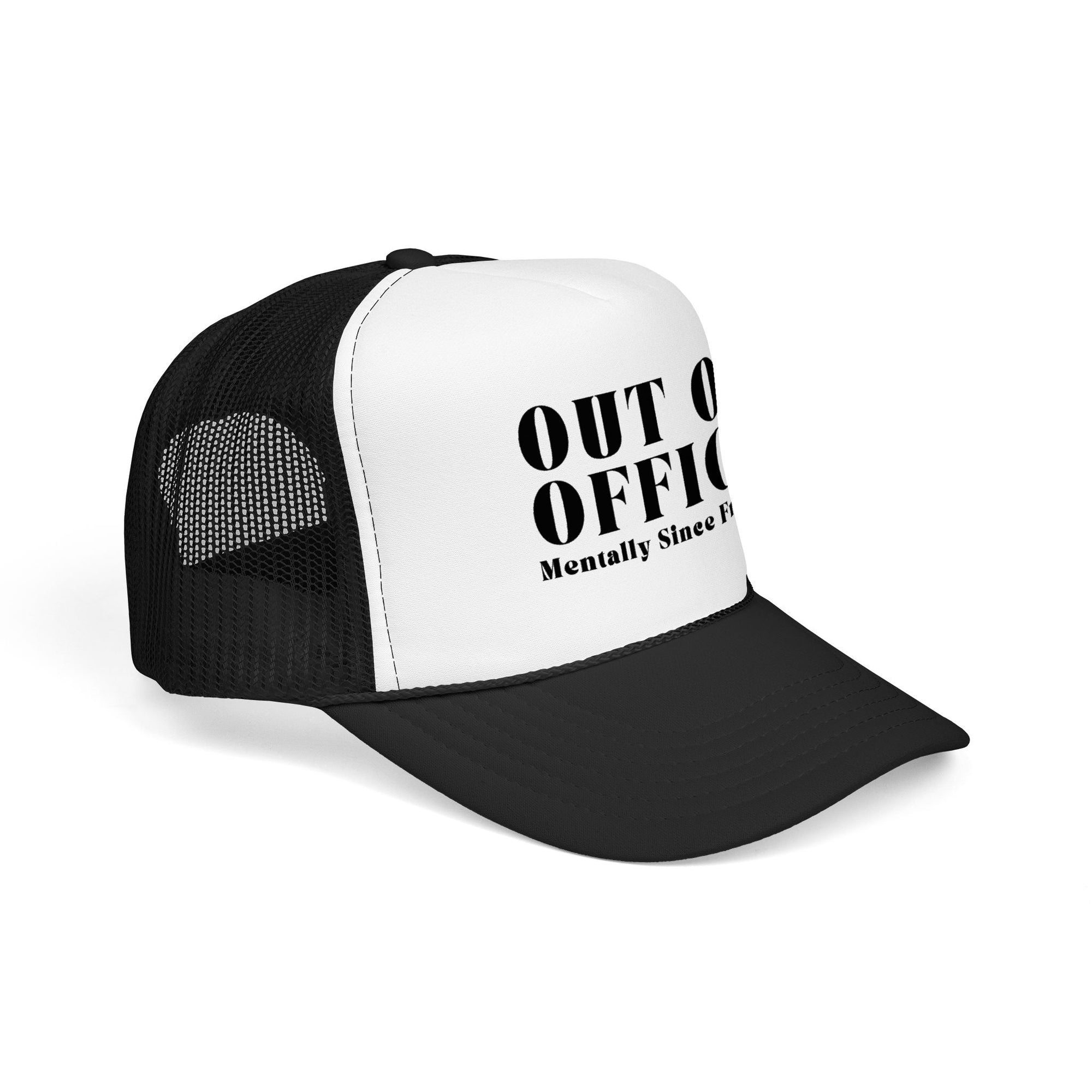 Vintage Summer Foam Trucker Hat – Retro Unisex Beach Cap