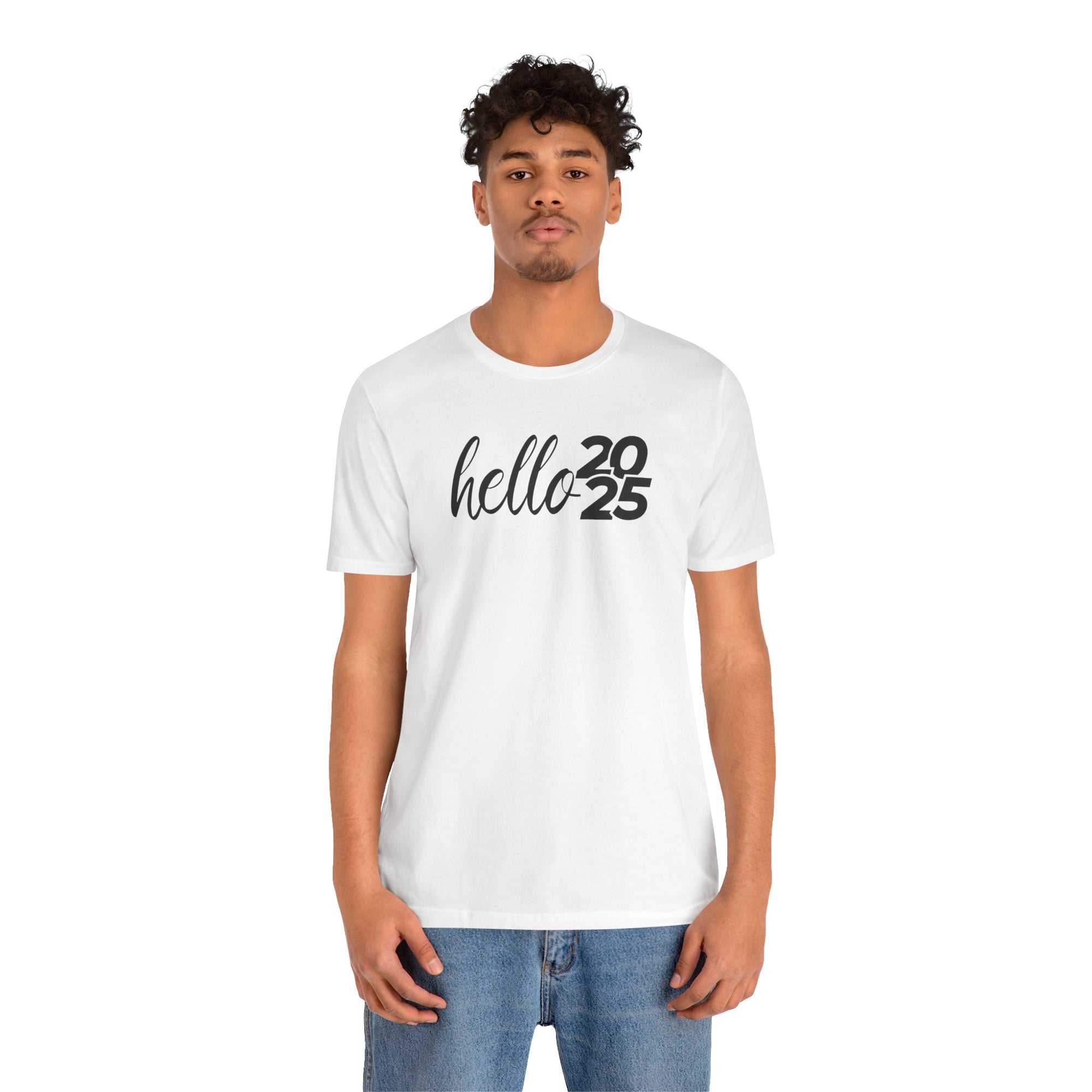 Hello 2025 - New Year Cheer Tee Shirt