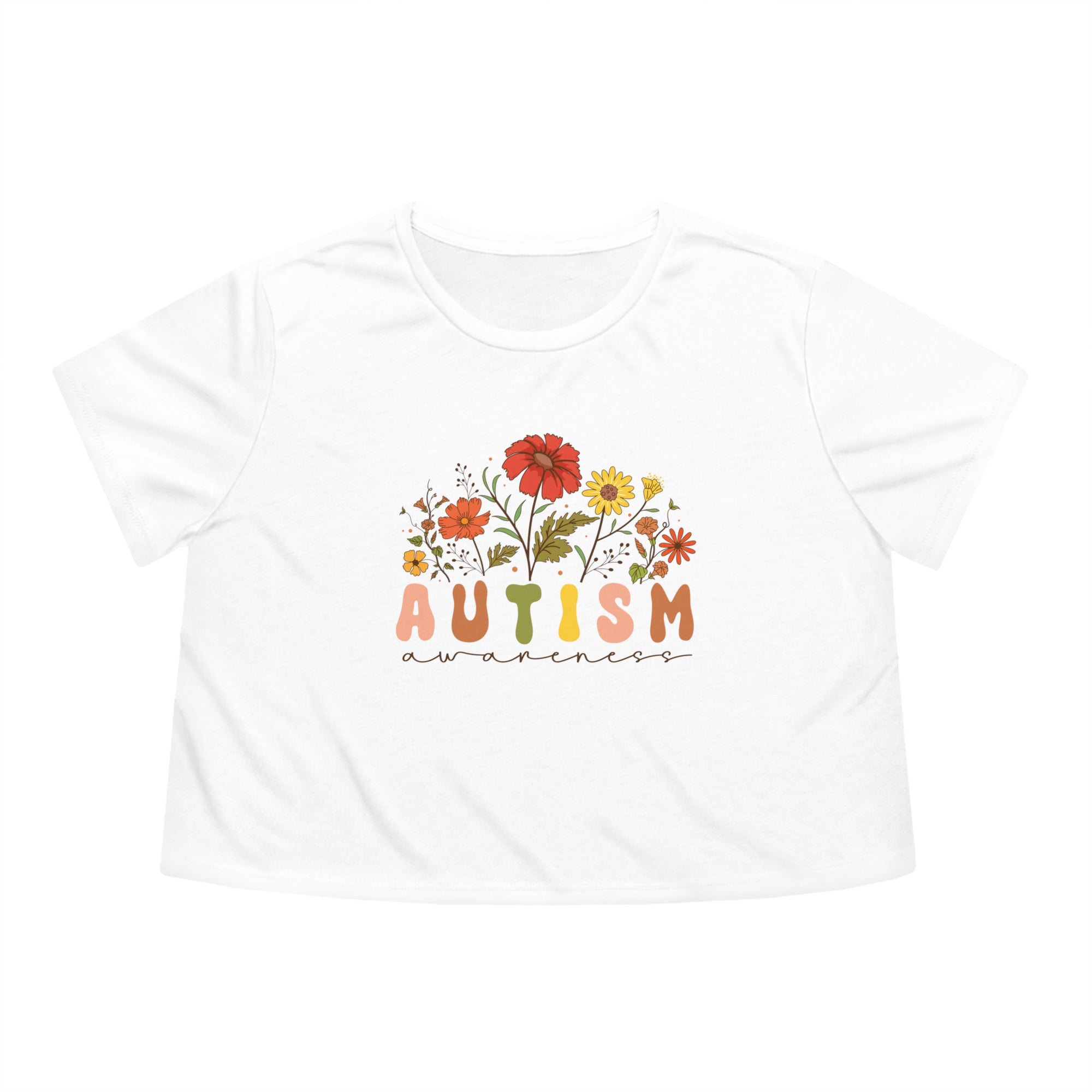 Autism Awareness - Women's Cropped Tee - T&L Apparel Store